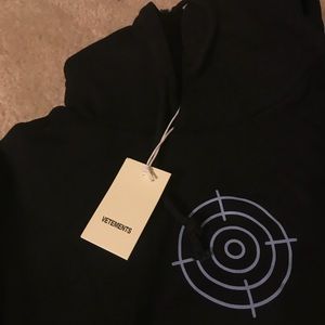 Vetements 11 inch gun club hoodie